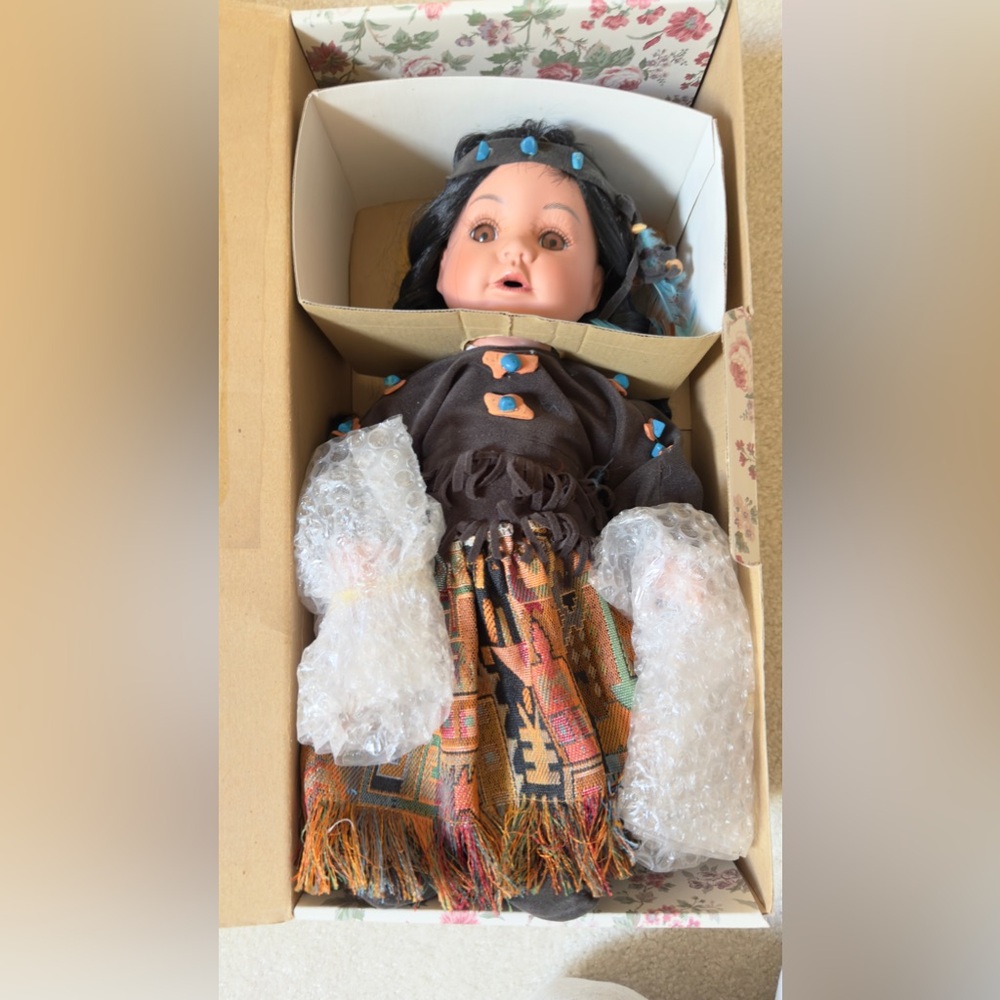 Princess Nakoma Doll by Gustave & Gretchen Wolff Lexington Hall Dolls Wimbledon